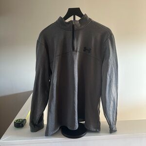 Under Armour Charcoal Quarter-Zip Top